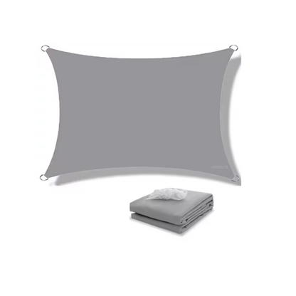 Water-Resistant Shade Sail made of Lightweight Polyester