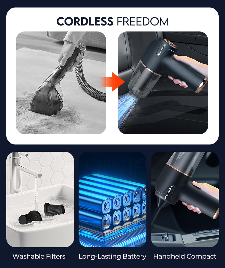 PowerSweep Cordless Vacuum – Fast, Effortless Cleaning Anywhere