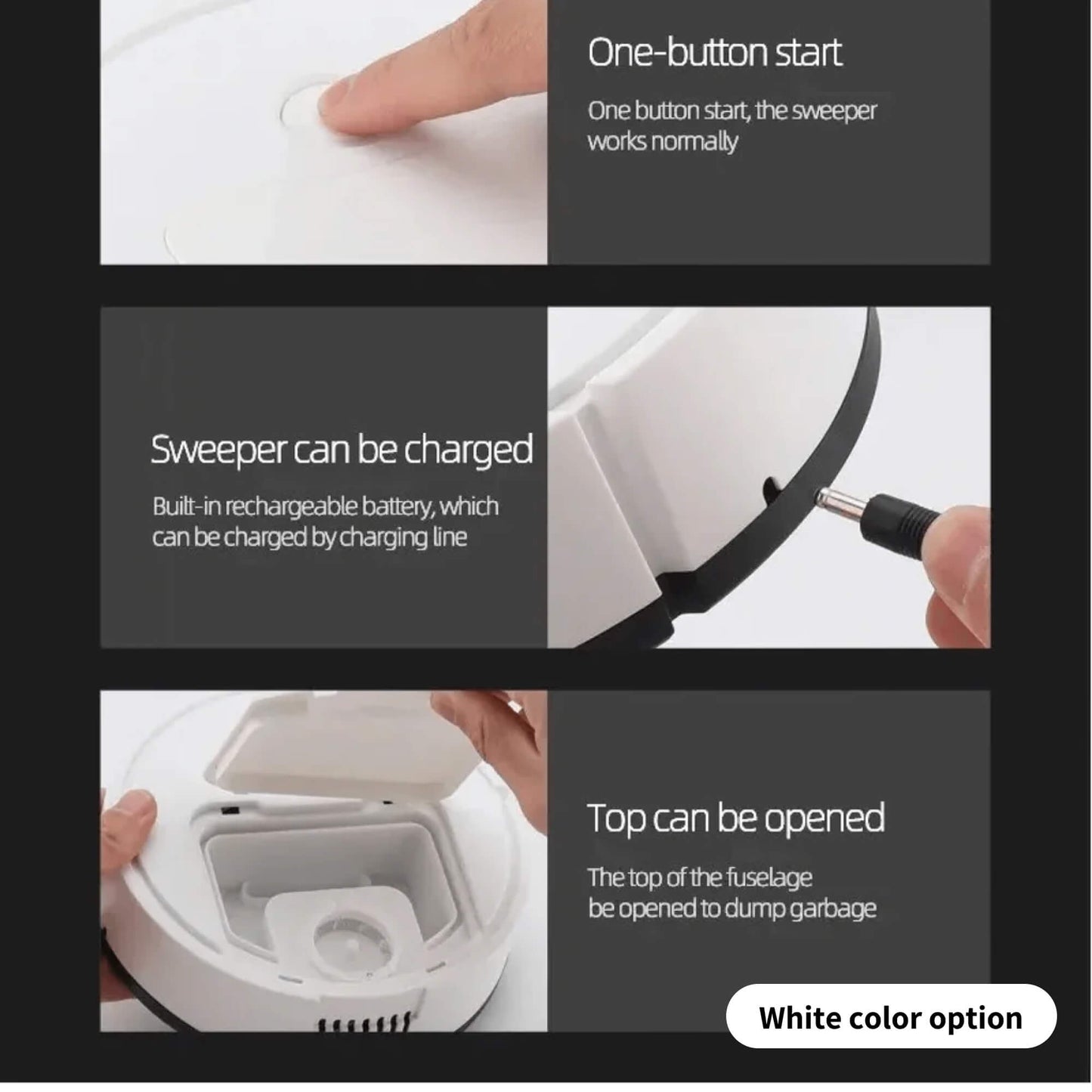 Smart Navigation Robot Mop and Vacuum Cleaner