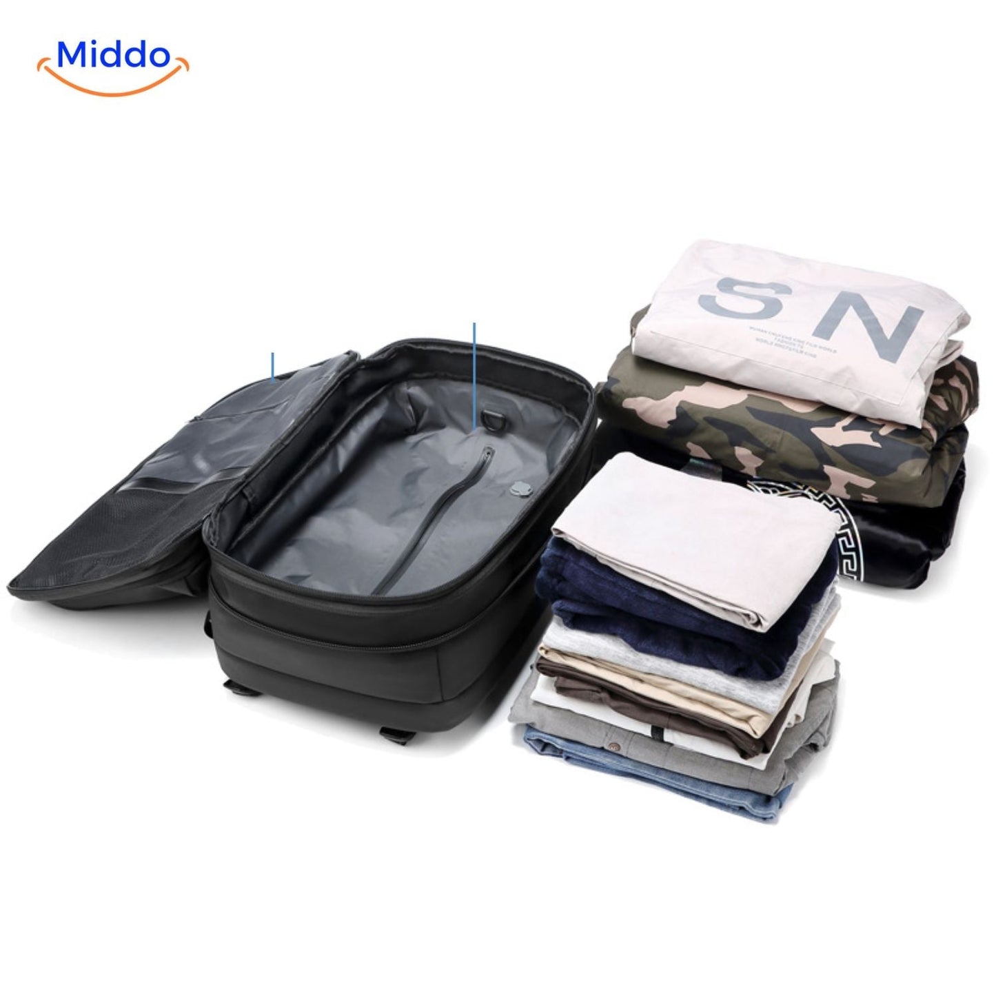 Space-Saving Compression Travel Bag for Easy Packing