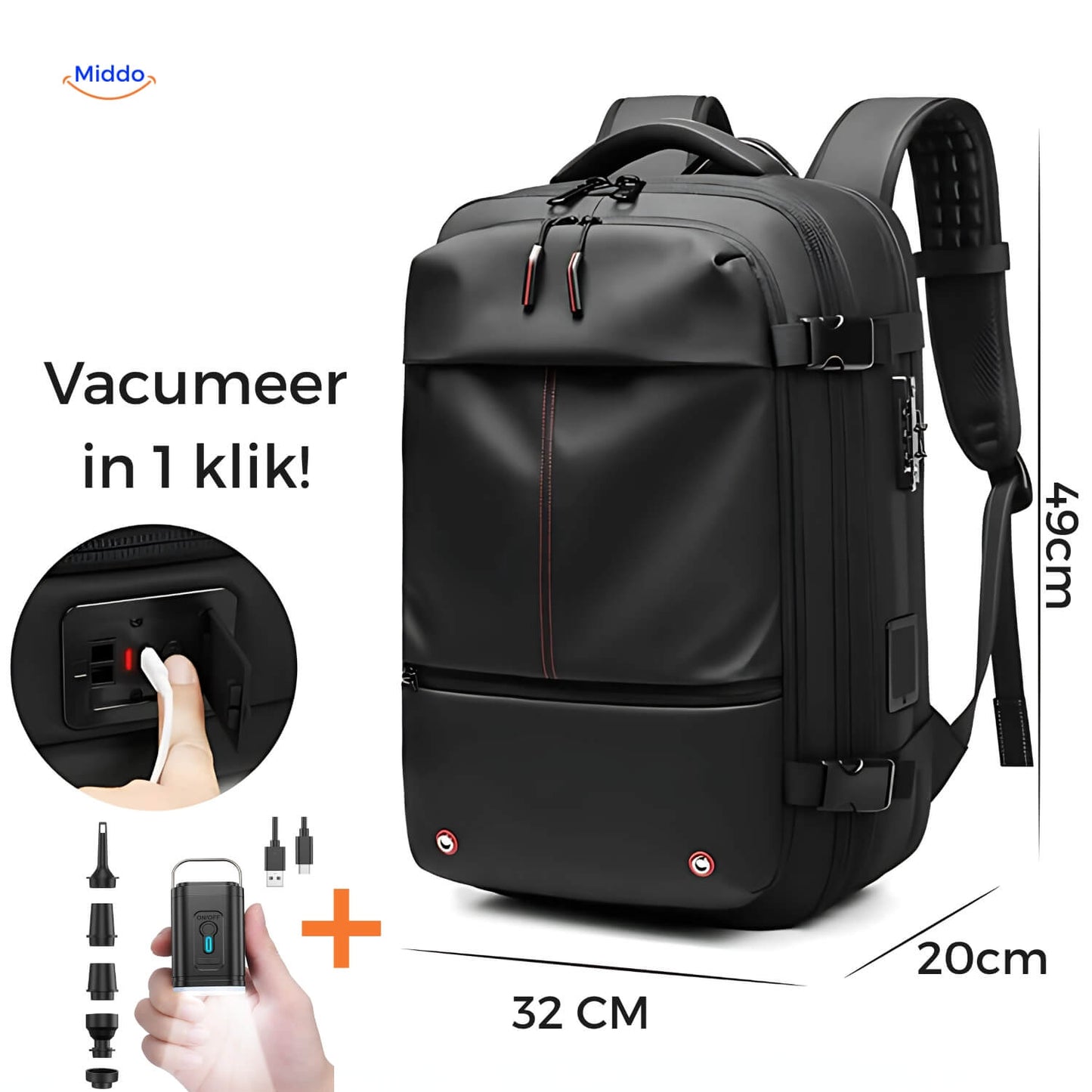 Space-Saving Compression Travel Bag for Easy Packing