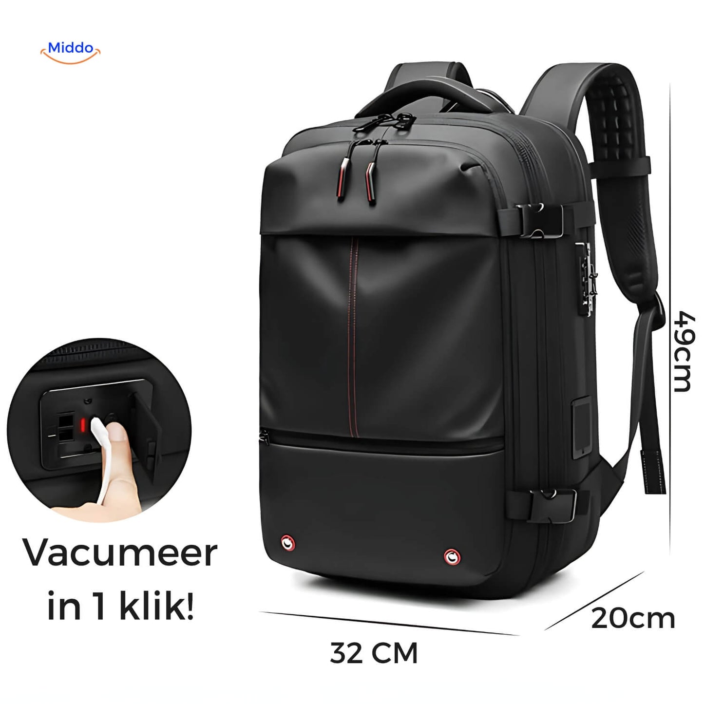 Space-Saving Compression Travel Bag for Easy Packing