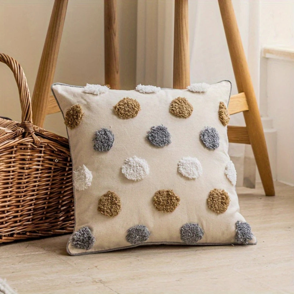 Charming Dotted Cushion Cover for Stylish Interiors