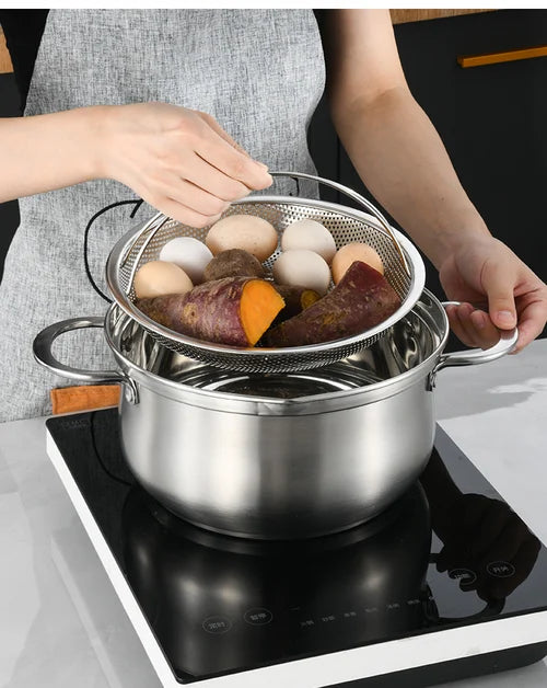 SteamMaster® | Ultimate Stainless Steel Steamer with Handle