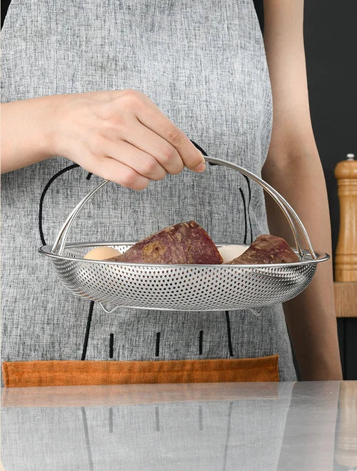 SteamMaster® | Ultimate Stainless Steel Steamer with Handle