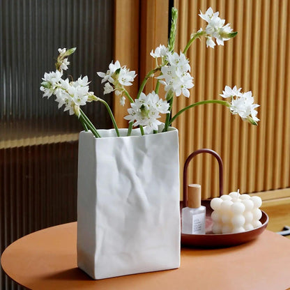 Modern Paper Vase for Decorative Arrangements