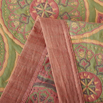 LunaSoft Reversible Cotton Summer Throw
