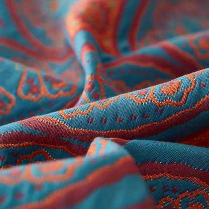LunaSoft Reversible Cotton Summer Throw