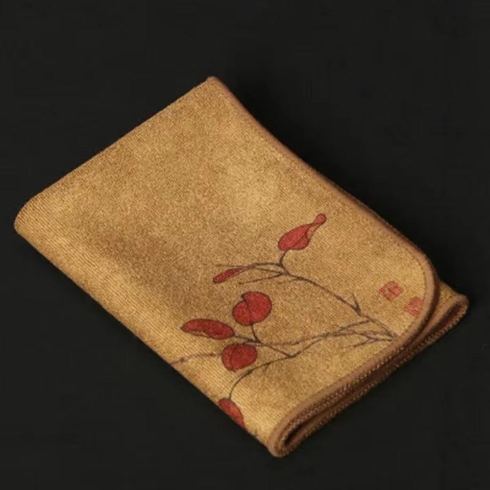 Artisan-Designed Microfiber Tea Towel for Everyday Elegance