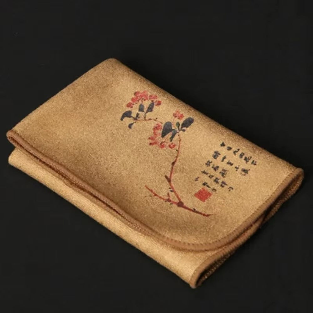 Artisan-Designed Microfiber Tea Towel for Everyday Elegance