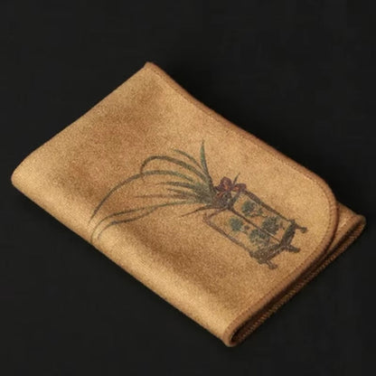 Artisan-Designed Microfiber Tea Towel for Everyday Elegance