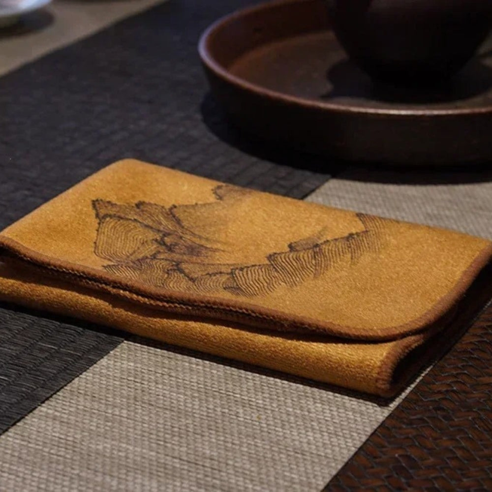Artisan-Designed Microfiber Tea Towel for Everyday Elegance