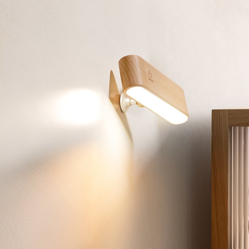 EcoCharge Wood Hub – Where Style Meets Effortless 360° Power and Light Control