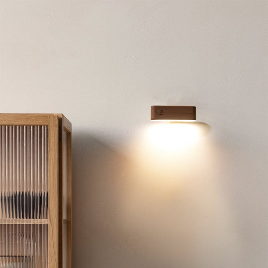 EcoCharge Wood Hub – Where Style Meets Effortless 360° Power and Light Control