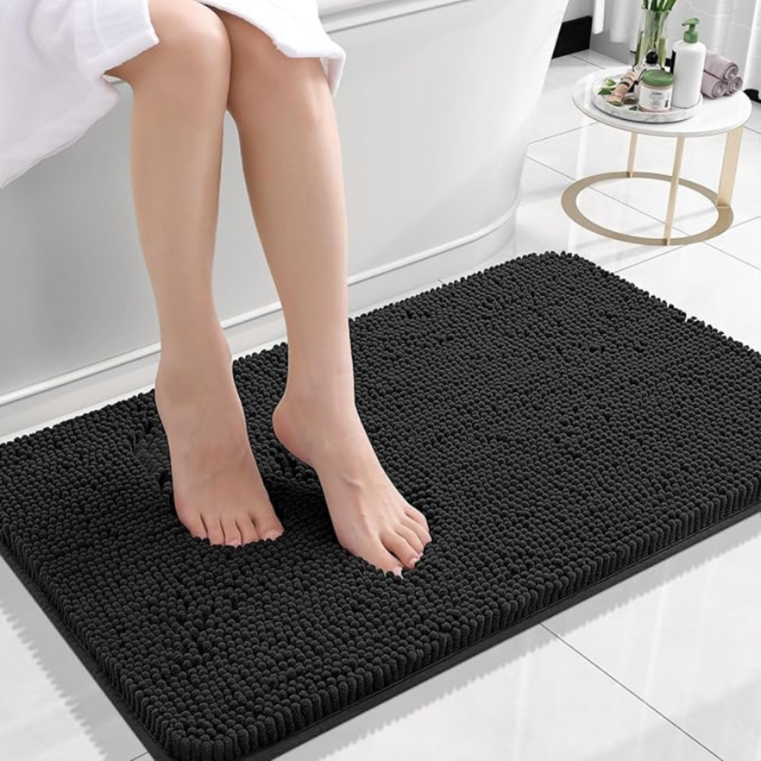 Quick-Drying Soft Bath Rug – Non-Slip and Hygienic Safety Mat