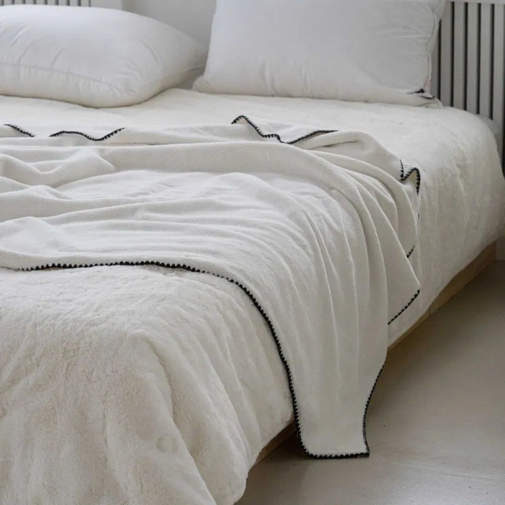 CozyNest Deluxe Plush Winter Throw