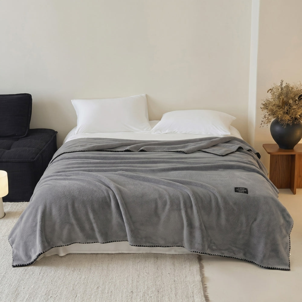 CozyNest Deluxe Plush Winter Throw
