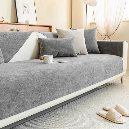 Luxe Anti-Scratch Sofa Cover – Chenille Protection for Pets