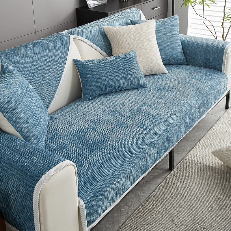 Luxe Anti-Scratch Sofa Cover – Chenille Protection for Pets