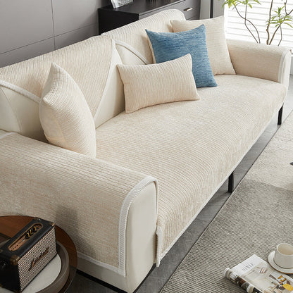 Luxe Anti-Scratch Sofa Cover – Chenille Protection for Pets