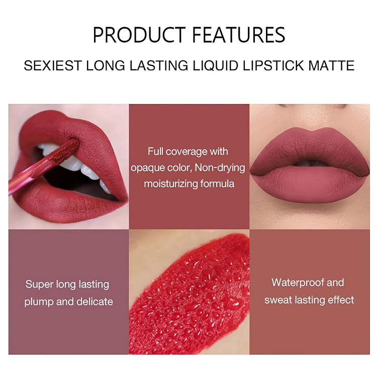 SatinSmooth™ | Long-Lasting Liquid Lip Color Collection