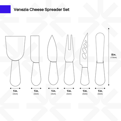Spreader Set for Venice Style Serving