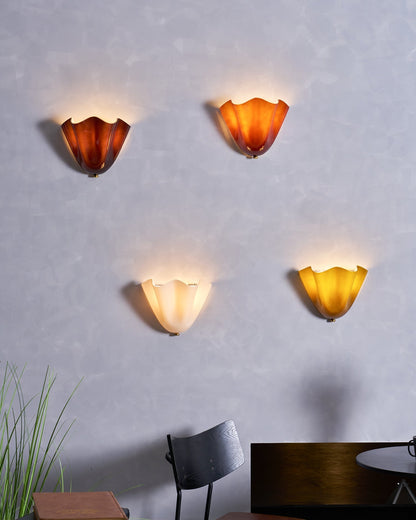 Elegant Home Wall Lights with Petal Design