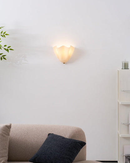 Elegant Home Wall Lights with Petal Design