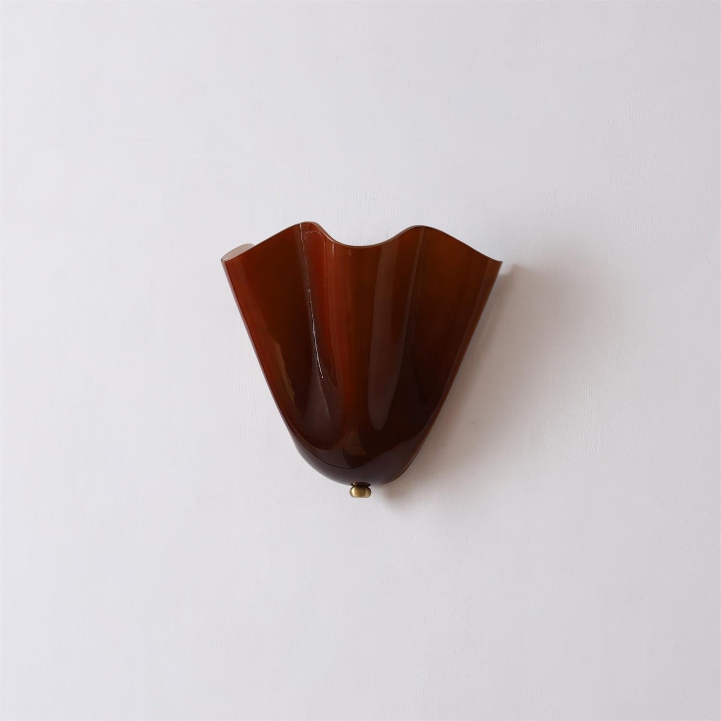 Wall-Mounted Ambient Light with Curved Petal Design