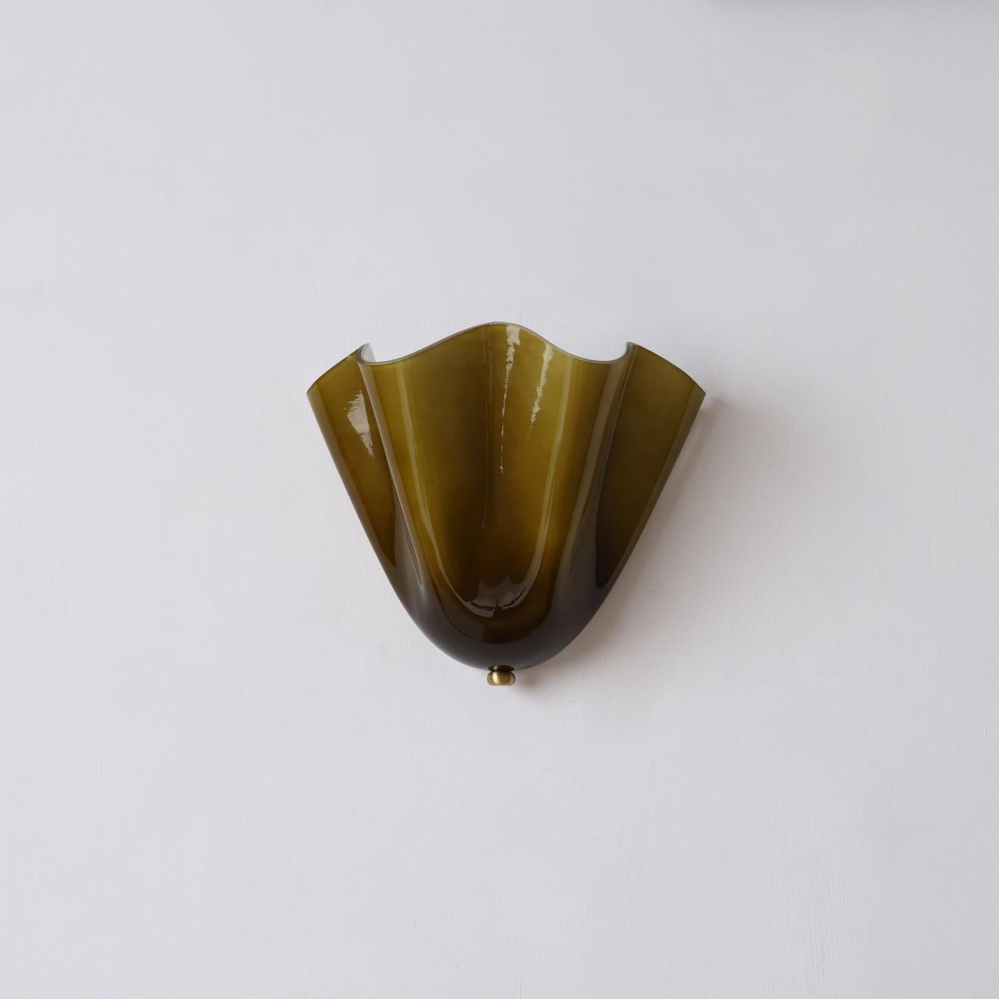 Wall-Mounted Ambient Light with Curved Petal Design