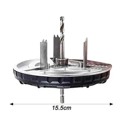 Adjustable Precision Hole Cutter Drill Attachment