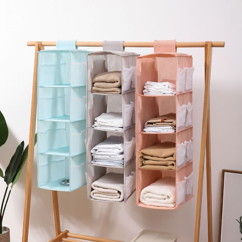 Elevate Your Closet: Hanging Organizer for Efficient Storage