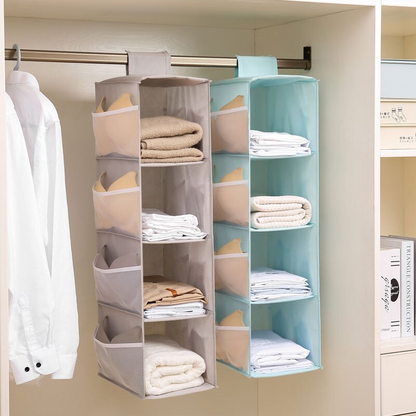 Elevate Your Closet: Hanging Organizer for Efficient Storage