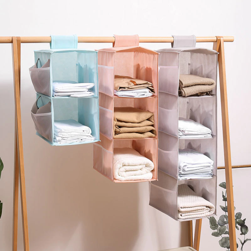 Elevate Your Closet: Hanging Organizer for Efficient Storage
