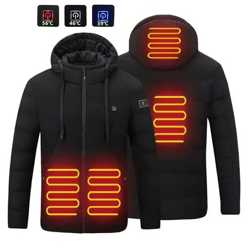 Winter Jacket with Adjustable Electric Heating