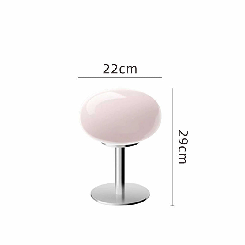 Stylish Italian Glass LED Table Lamp for Cozy Home Ambiance