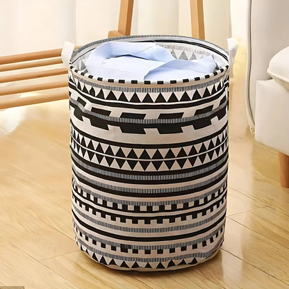 Chic Foldable Geometric Laundry Organizer