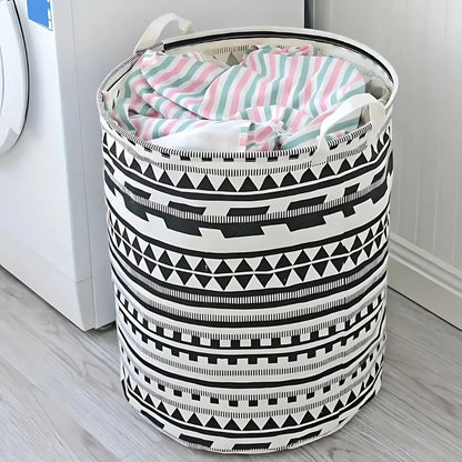 Chic Foldable Geometric Laundry Organizer