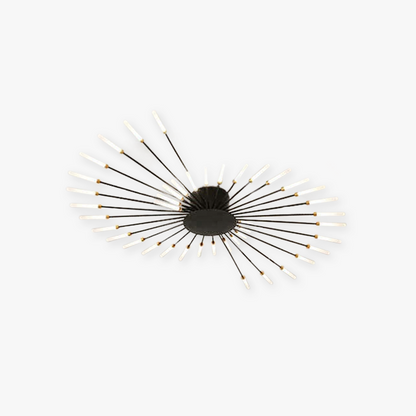 LED Ceiling Light with Spiral Design for Industrial Living Areas