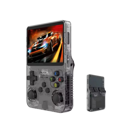 Retro Handheld Gaming Console with Vintage Design