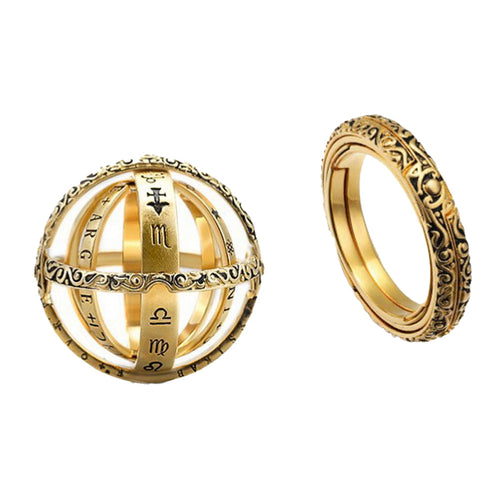 Classic Celestial Orb Rings