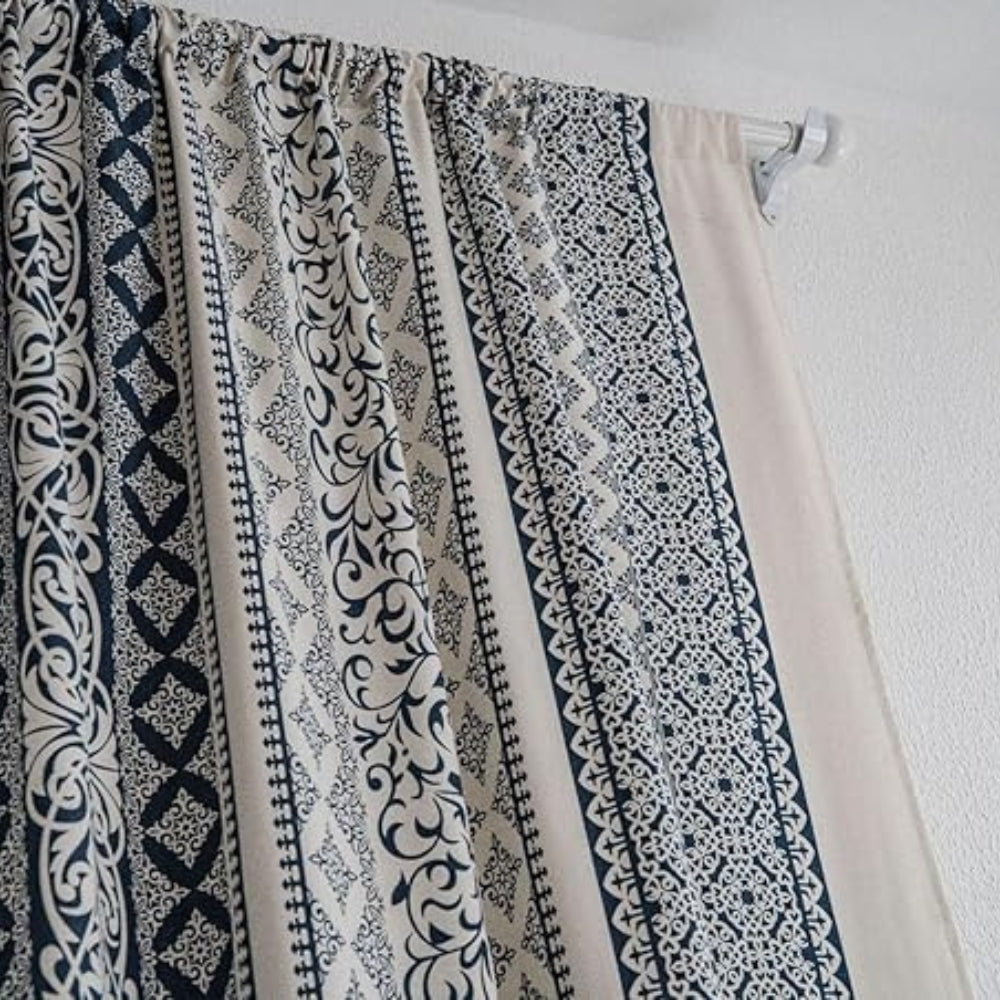 Chic Diamond Pattern Curtains for a Timeless Ambiance