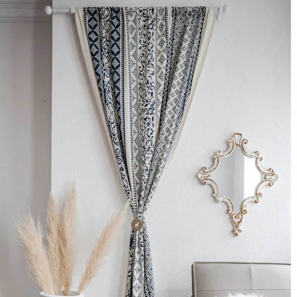 Chic Diamond Pattern Curtains for a Timeless Ambiance
