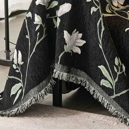 Chic Botanical Chenille Sofa Shield