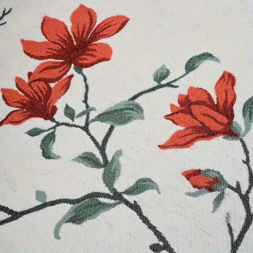 Chic Botanical Chenille Sofa Shield