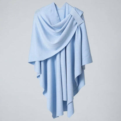 Sophisticated Lightweight Wrap Coat for All Occasions