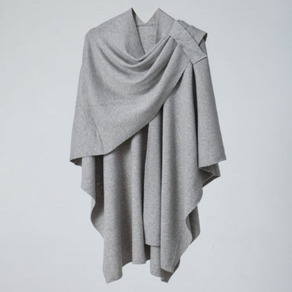 Sophisticated Lightweight Wrap Coat for All Occasions