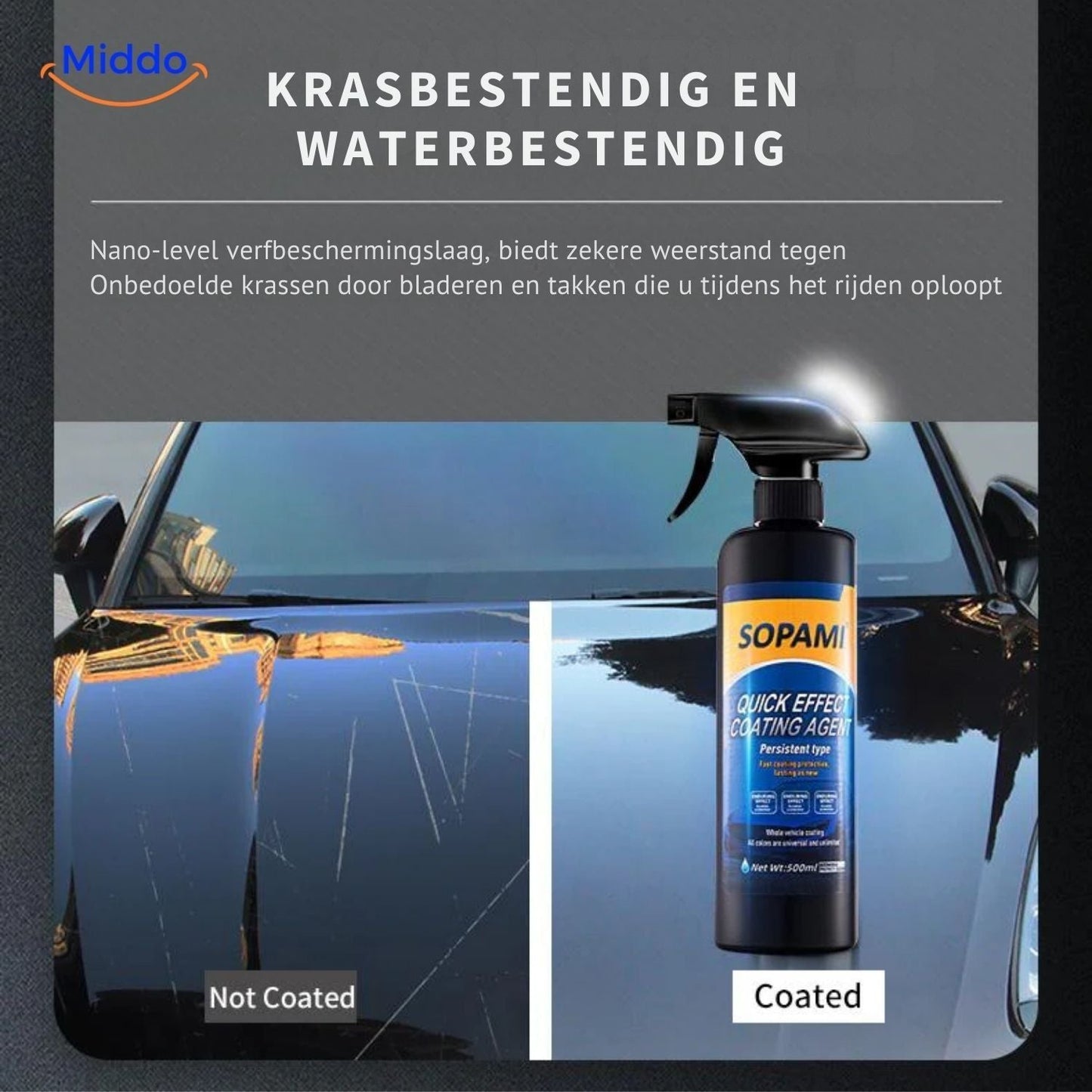 Nano Crystal Wax for Car and Window Coating | High Gloss Finish for Protection