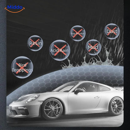 Nano Crystal Wax for Car and Window Coating | High Gloss Finish for Protection
