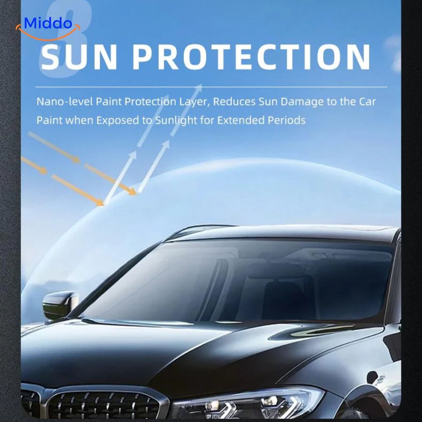 Nano Crystal Wax for Car and Window Coating | High Gloss Finish for Protection